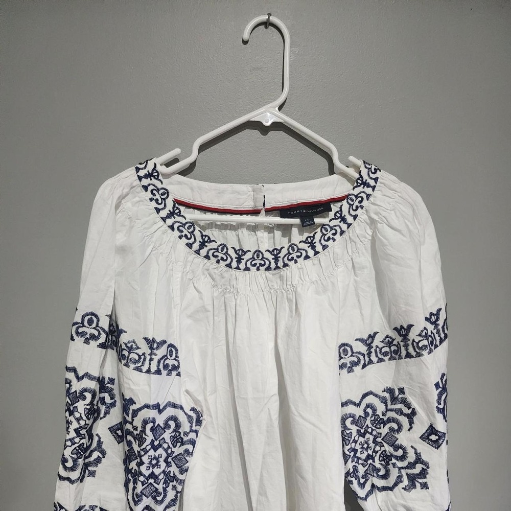 Embroidered blouse by Tommy Hilfiger fairycorp whimsical